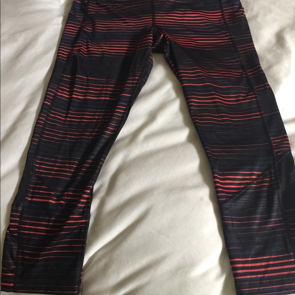 Lululemon workout cropped leggings